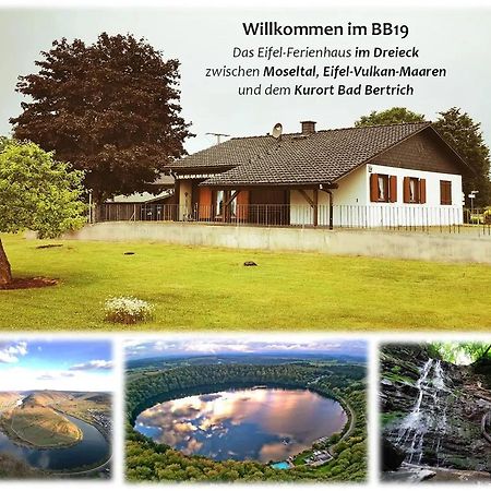 Bb19 Eifel-Ferienhaus Am Moseltal Mit Saunahaus Beuren  Dış mekan fotoğraf