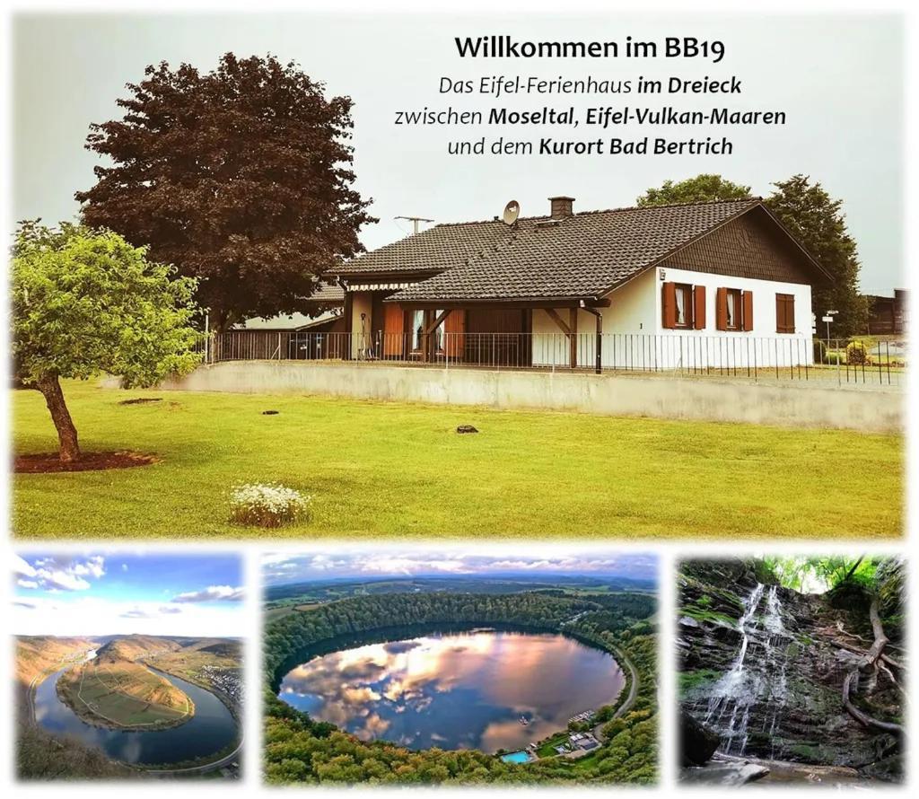 Bb19 Eifel-Ferienhaus Am Moseltal Mit Saunahaus Beuren  Dış mekan fotoğraf